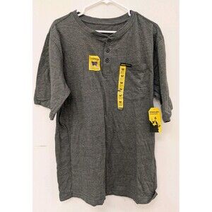 Stanley Workwear T-Shirt NWT M Medium Green Stretch Pocket Cotton Work Gear